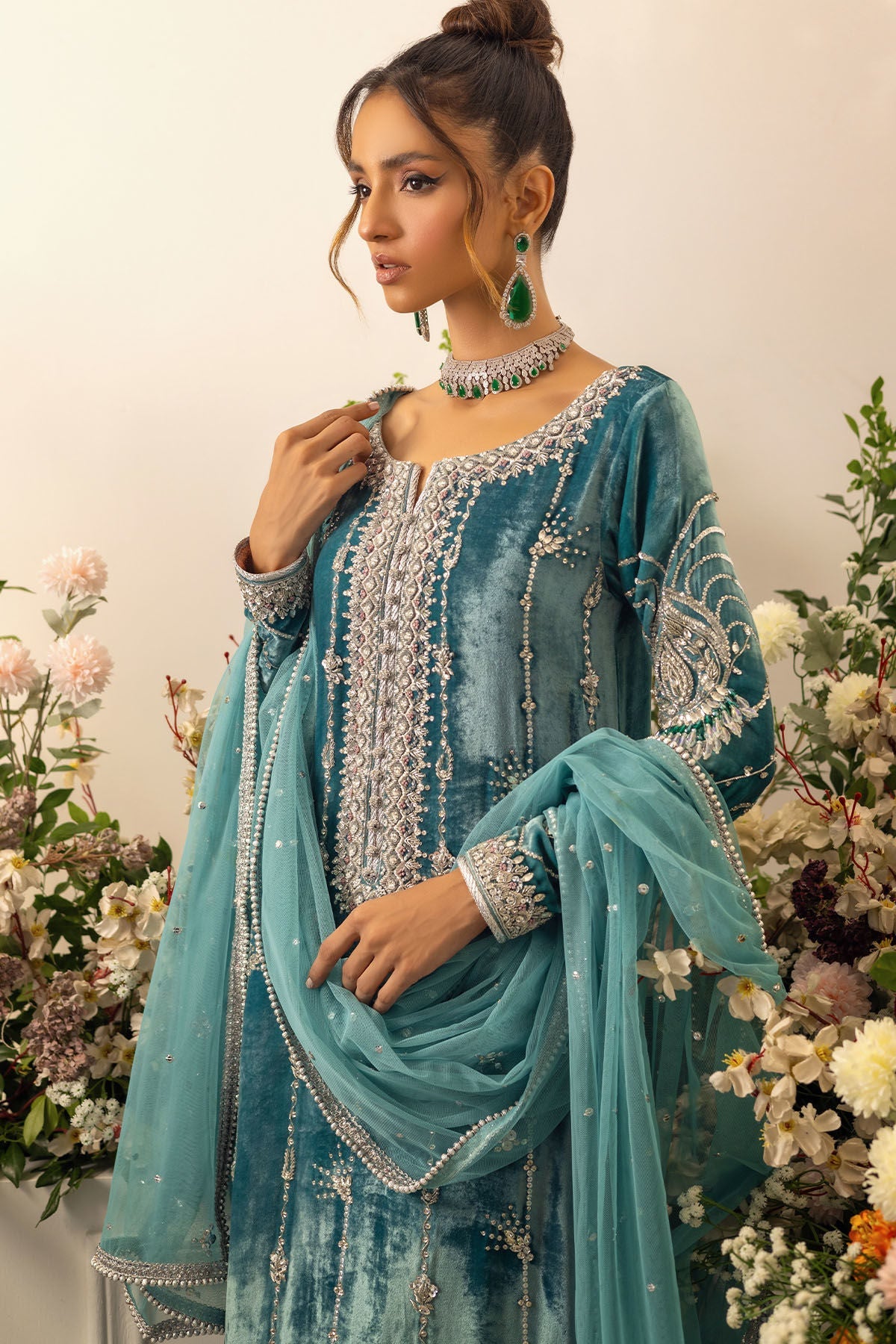 Annus Abrar | Semi Formals | HANIYAH by Annus Abrar - Designer Dress - Type: Ladies Clothes - Available at Libayah - 100% Original
