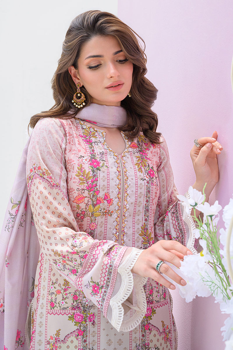 Fatima Khan | Eid Digital Silk Prints | Floralia by Fatima Khan - Designer Dress - Type: Ladies Clothes - Available at Libayah - 100% Original
