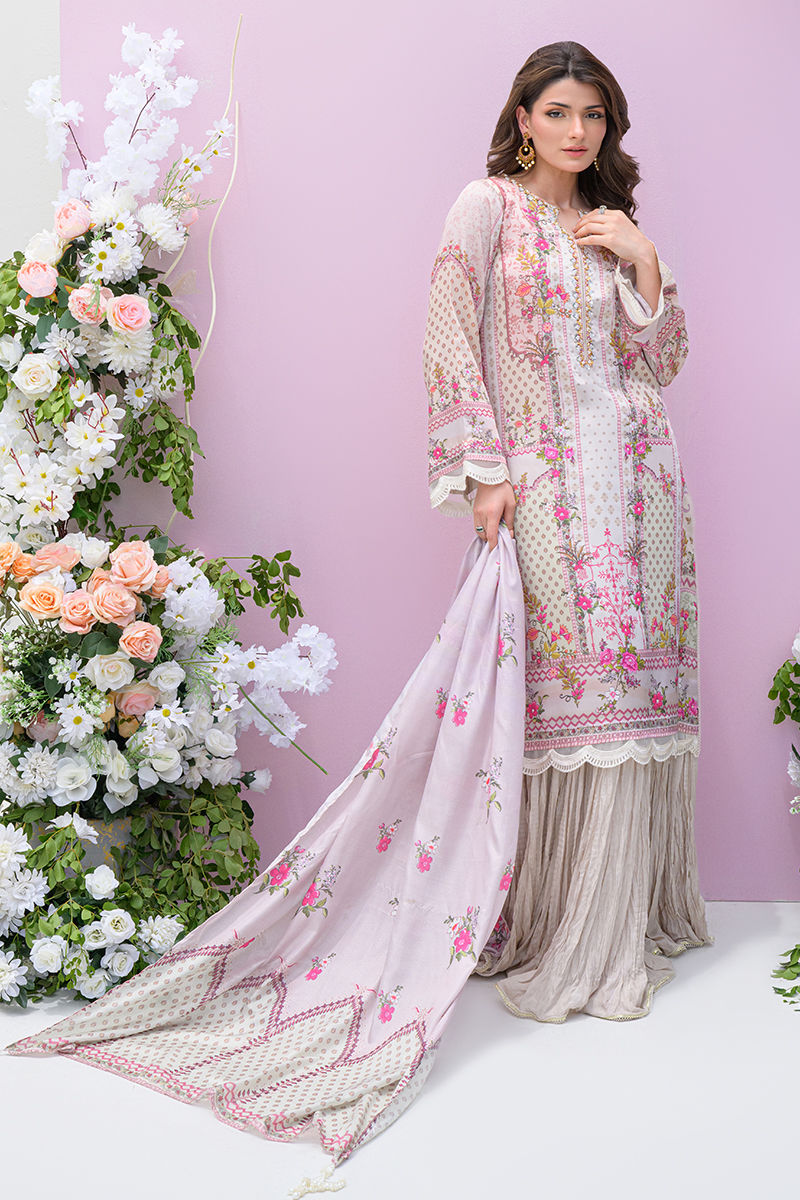 Fatima Khan | Prints and Petals | Floralia by Fatima Khan - Designer Dress  - Type : Ladies Clothes - Available at Libayah - 100% Original 