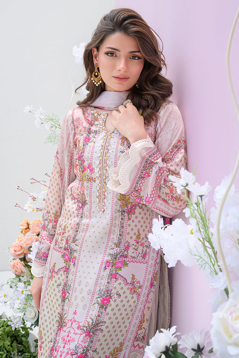 Fatima Khan | Eid Digital Silk Prints | Floralia by Fatima Khan - Designer Dress - Type: Ladies Clothes - Available at Libayah - 100% Original
