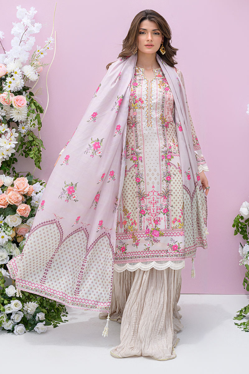 Fatima Khan | Prints and Petals | Floralia by Fatima Khan - Designer Dress  - Type : Ladies Clothes - Available at Libayah - 100% Original 