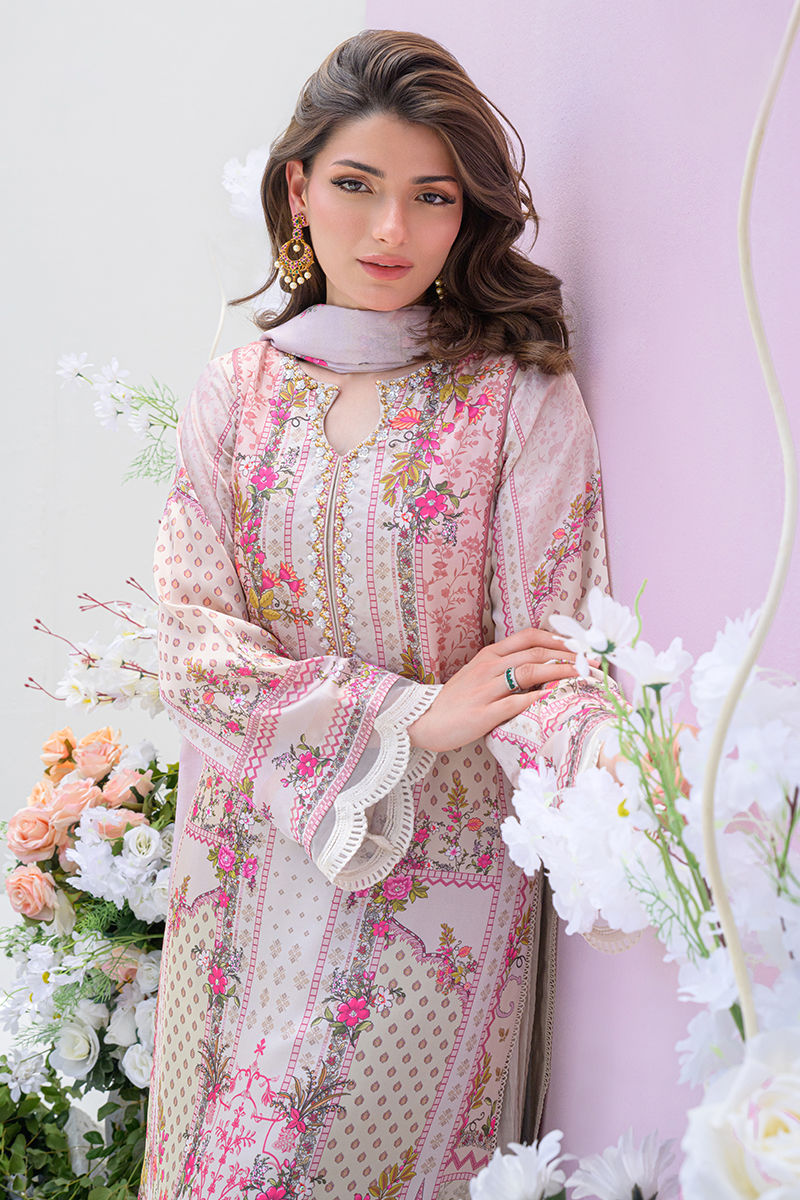Fatima Khan | Prints and Petals | Floralia by Fatima Khan - Designer Dress  - Type : Ladies Clothes - Available at Libayah - 100% Original 