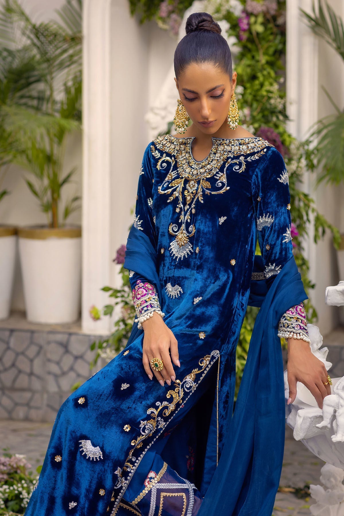 Annus Abrar | Semi Formals | PALAK by Annus Abrar - Designer Dress - Type: Ladies Clothes - Available at Libayah - 100% Original