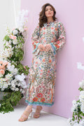 Fatima Khan | Eid Digital Silk Prints | Wildflower by Fatima Khan - Designer Dress - Type: Ladies Clothes - Available at Libayah - 100% Original