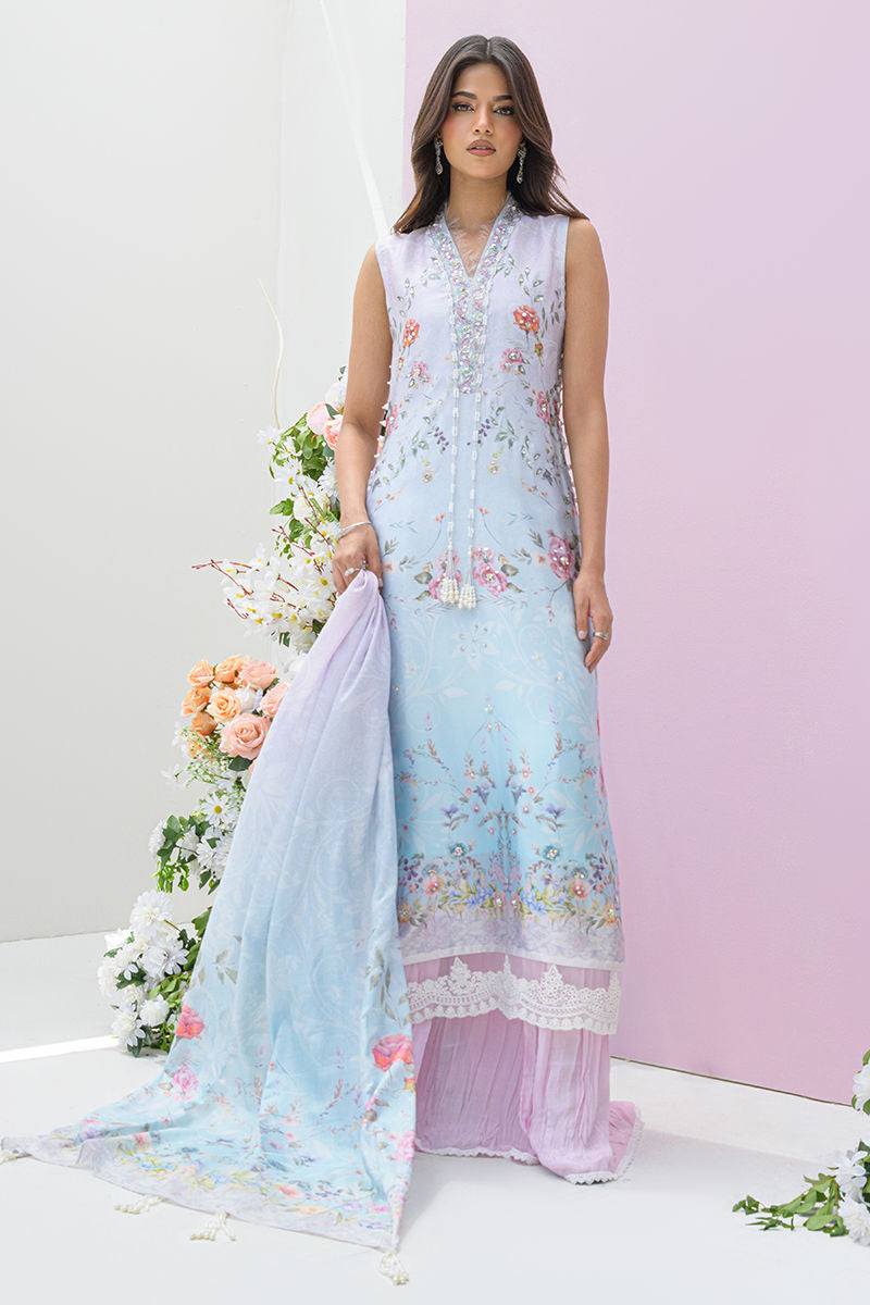 Fatima Khan | Prints and Petals | Skye by Fatima Khan - Designer Dress  - Type : Ladies Clothes - Available at Libayah - 100% Original 