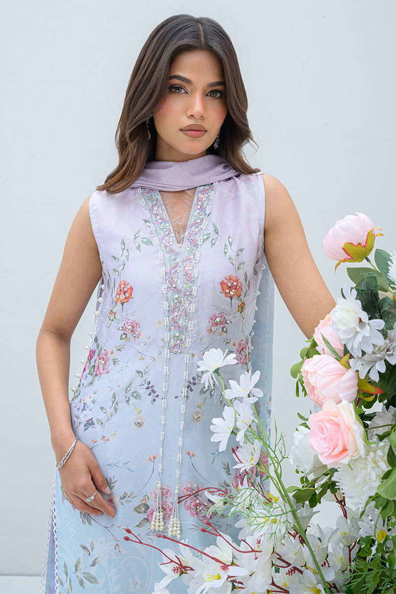 Fatima Khan | Prints and Petals | Skye by Fatima Khan - Designer Dress  - Type : Ladies Clothes - Available at Libayah - 100% Original 