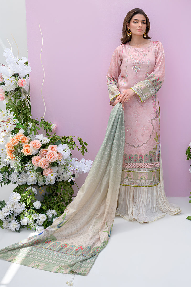 Fatima Khan | Prints and Petals | Petaluxe by Fatima Khan - Designer Dress  - Type : Ladies Clothes - Available at Libayah - 100% Original 