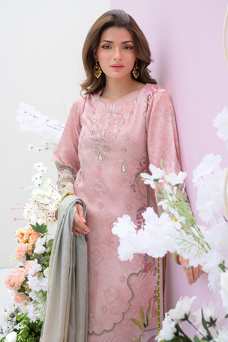 Fatima Khan | Eid Digital Silk Prints | Petaluxe by Fatima Khan - Designer Dress - Type: Ladies Clothes - Available at Libayah - 100% Original