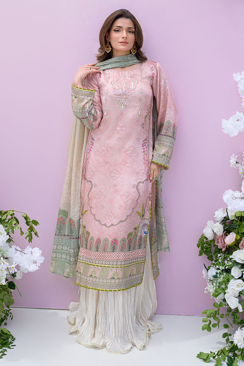 Fatima Khan | Prints and Petals | Petaluxe by Fatima Khan - Designer Dress  - Type : Ladies Clothes - Available at Libayah - 100% Original 