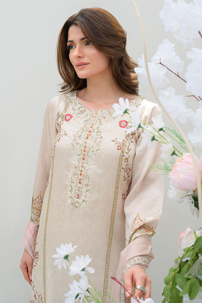 Fatima Khan | Prints and Petals | Elysium by Fatima Khan - Designer Dress  - Type : Ladies Clothes - Available at Libayah - 100% Original 