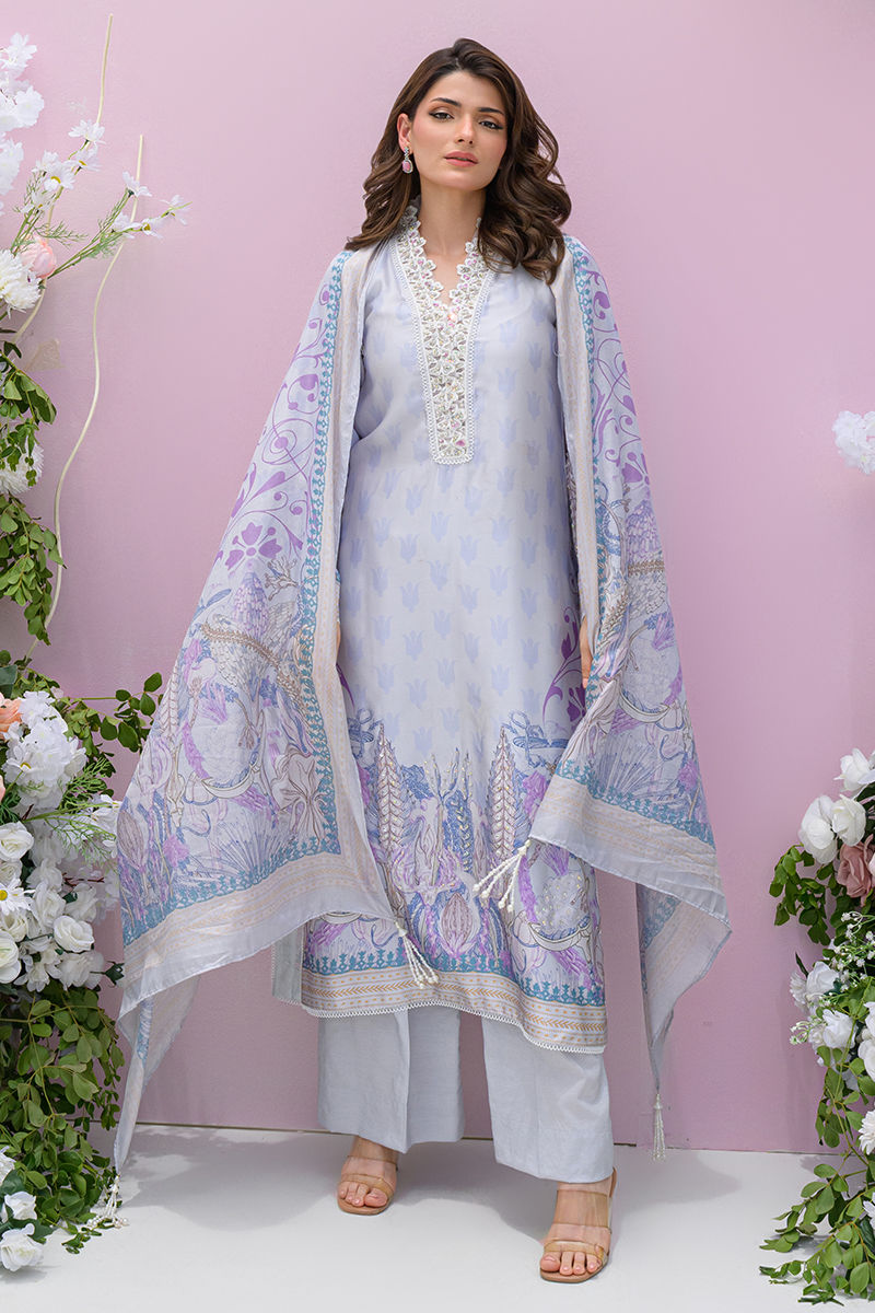 Fatima Khan | Prints and Petals | Dawn by Fatima Khan - Designer Dress  - Type : Ladies Clothes - Available at Libayah - 100% Original 