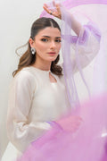 Fatima Khan | Serene Eid Luxe Pret | Majestic Ivory by Fatima Khan - Designer Dress - Type: Ladies Clothes - Available at Libayah - 100% Original