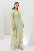Fatima Khan | Serene Eid Luxe Pret | Honeydew Hue by Fatima Khan - Designer Dress - Type: Ladies Clothes - Available at Libayah - 100% Original