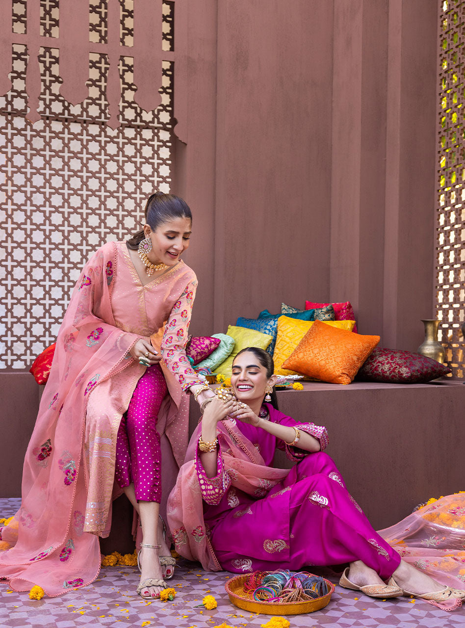 Zainab Chottani | Luxury Pret | MEHNAZ - D 62 by Zainab Chottani - Designer Dress - Type: Ladies Clothes - Available at Libayah - 100% Original