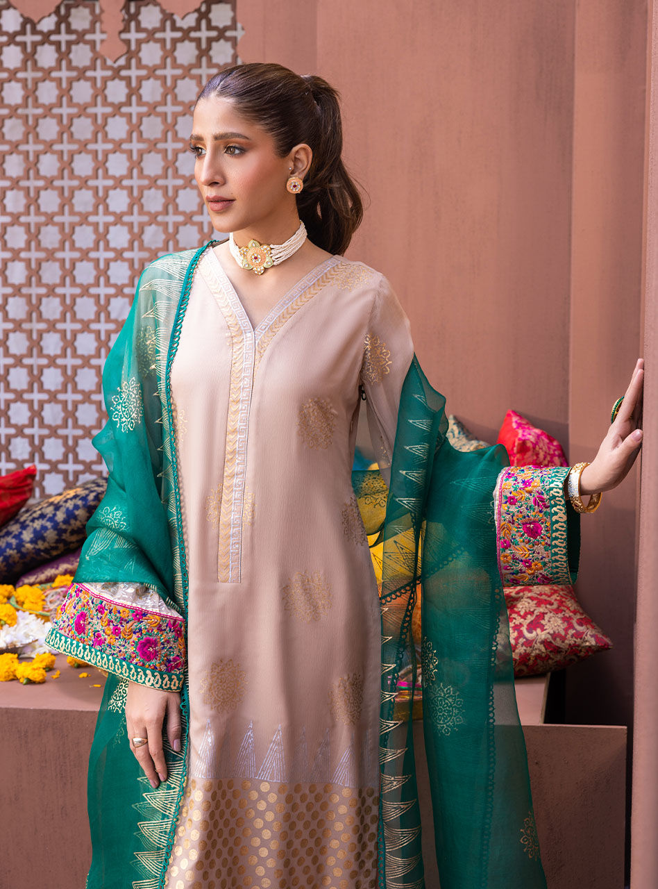 Zainab Chottani | Luxury Pret | ZHALEY by Zainab Chottani - Designer Dress - Type: Ladies Clothes - Available at Libayah - 100% Original