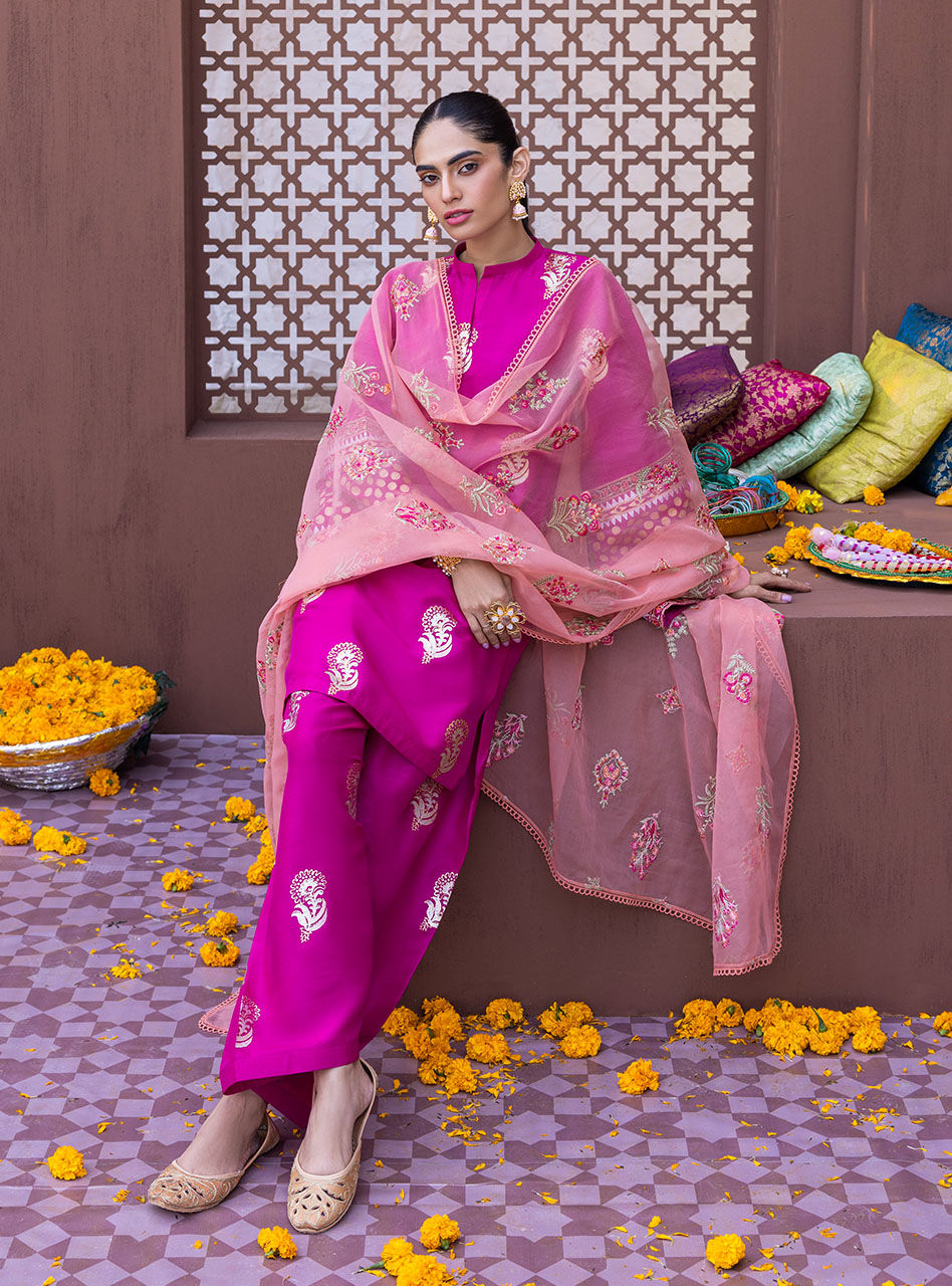 Zainab Chottani | Luxury Pret | DAHLIA by Zainab Chottani - Designer Dress - Type: Ladies Clothes - Available at Libayah - 100% Original