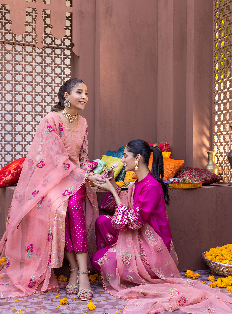 Zainab Chottani | Luxury Pret | DAHLIA by Zainab Chottani - Designer Dress - Type: Ladies Clothes - Available at Libayah - 100% Original