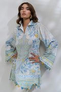 Fatima Khan | FK Prints | Citrus Pop by Fatima Khan - Designer Dress  - Type : Ladies Clothes - Available at Libayah - 100% Original 