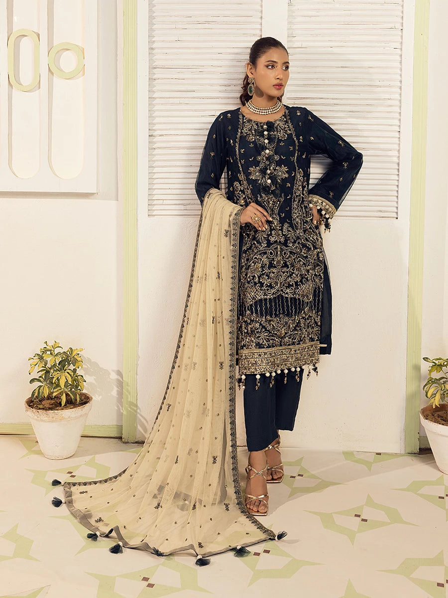 Salitex | Signature Festive Chiffon | SUNW6NO006UT by Salitex - Designer Dress - Type: Ladies Clothes - Available at Libayah - 100% Original