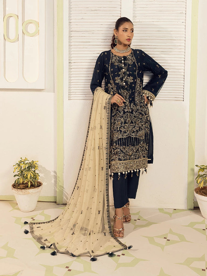 Salitex | Signature Festive Chiffon | SUNW6NO006UT by Salitex - Designer Dress - Type: Ladies Clothes - Available at Libayah - 100% Original