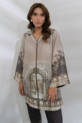 Fatima Khan | FK Prints | Roman Ties by Fatima Khan - Designer Dress  - Type : Ladies Clothes - Available at Libayah - 100% Original 
