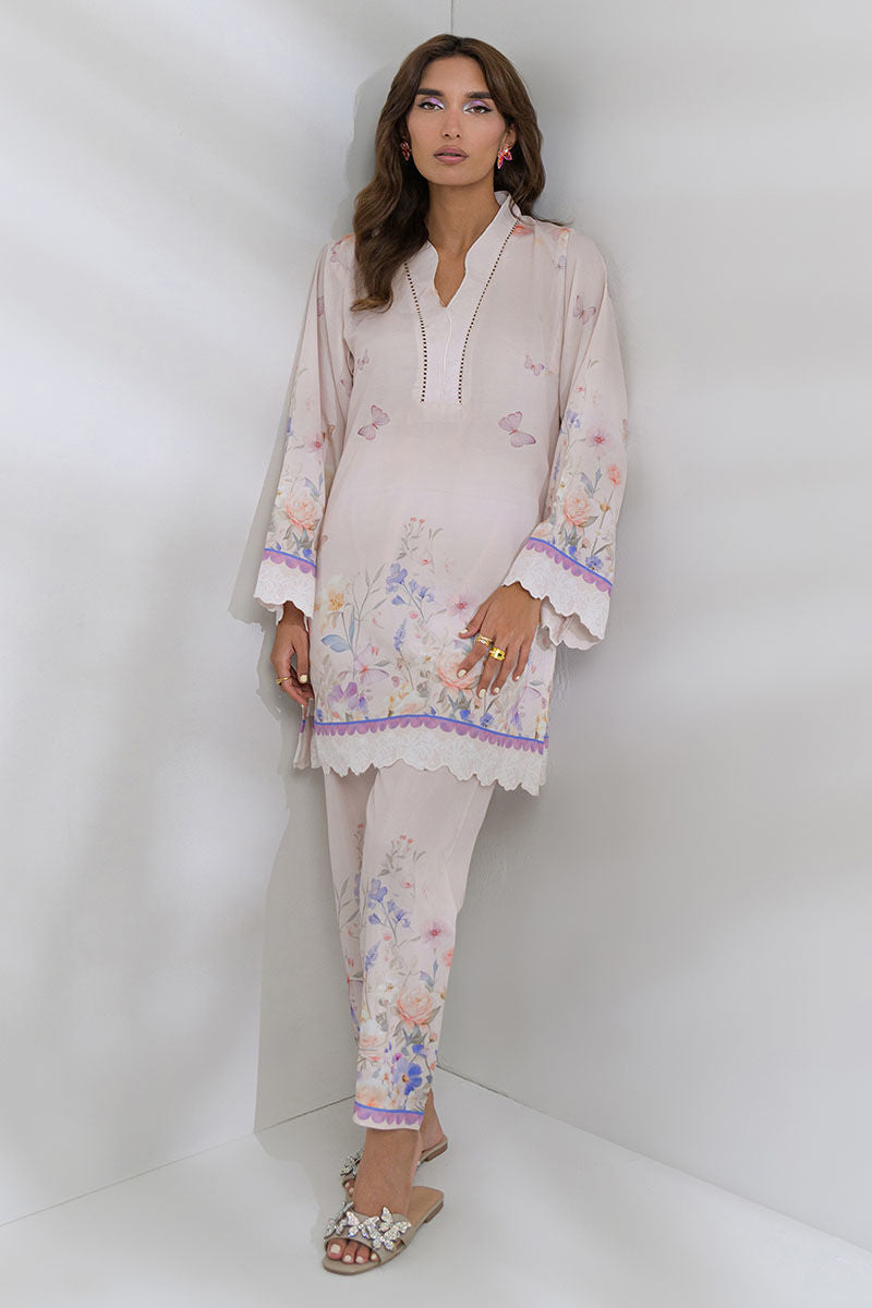Fatima Khan | FK Prints | Wimsy Wings by Fatima Khan - Designer Dress  - Type : Ladies Clothes - Available at Libayah - 100% Original 