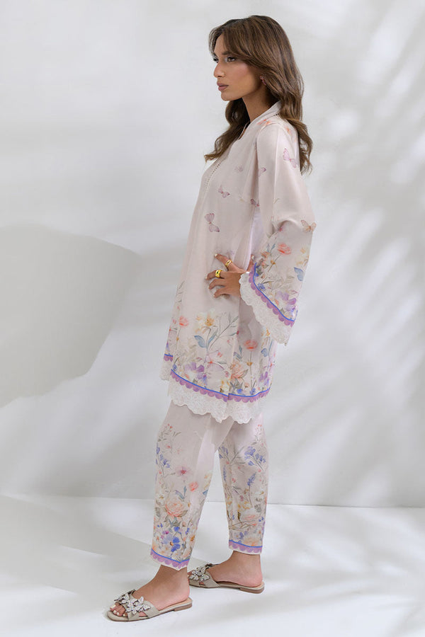 Fatima Khan | FK Prints | Wimsy Wings by Fatima Khan - Designer Dress  - Type : Ladies Clothes - Available at Libayah - 100% Original 