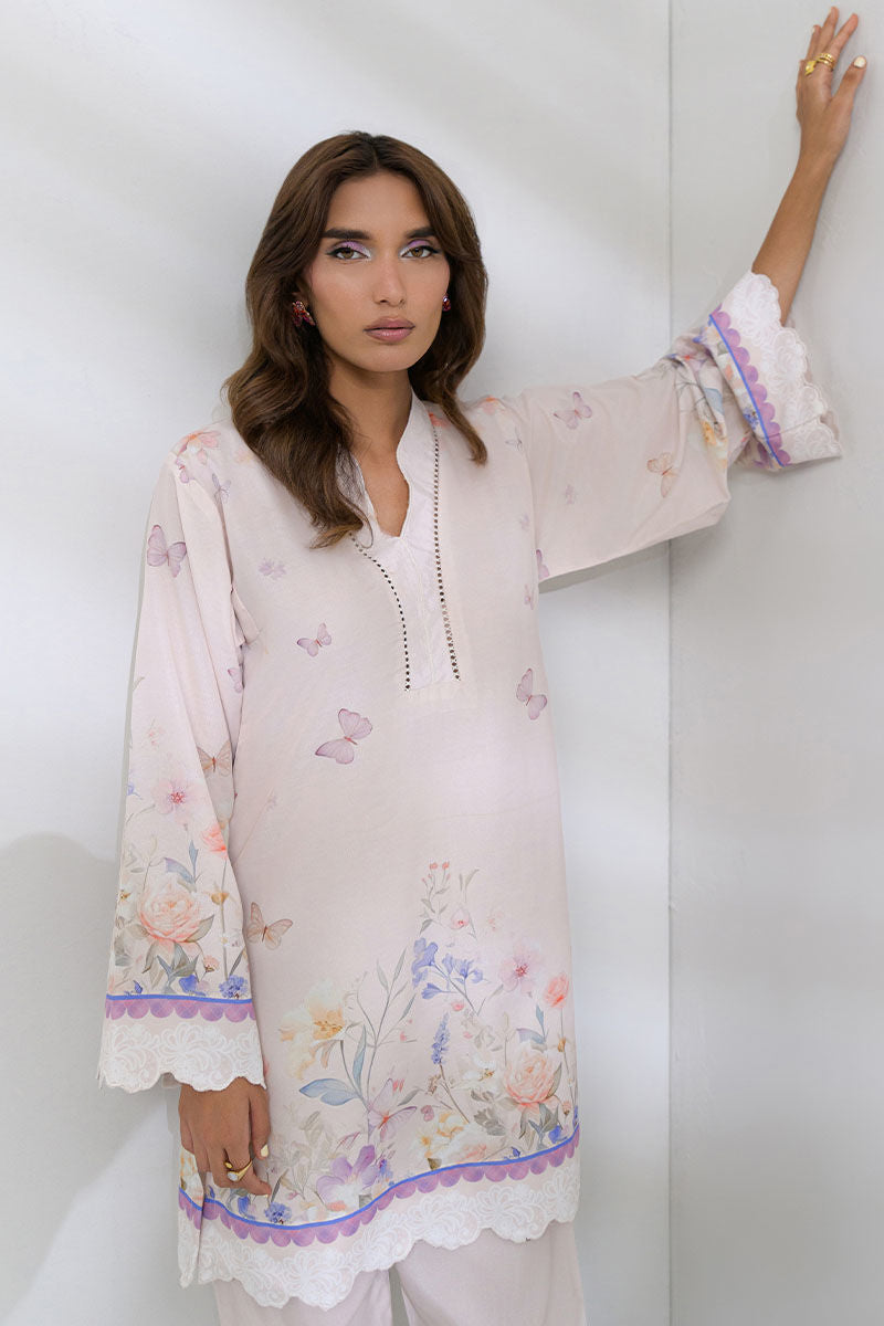 Fatima Khan | FK Prints | Wimsy Wings by Fatima Khan - Designer Dress  - Type : Ladies Clothes - Available at Libayah - 100% Original 