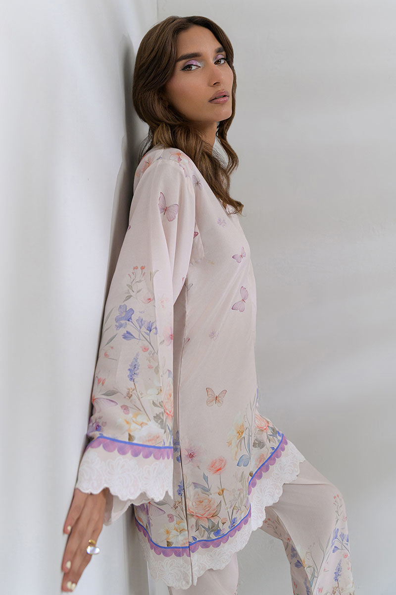 Fatima Khan | FK Prints | Wimsy Wings by Fatima Khan - Designer Dress  - Type : Ladies Clothes - Available at Libayah - 100% Original 