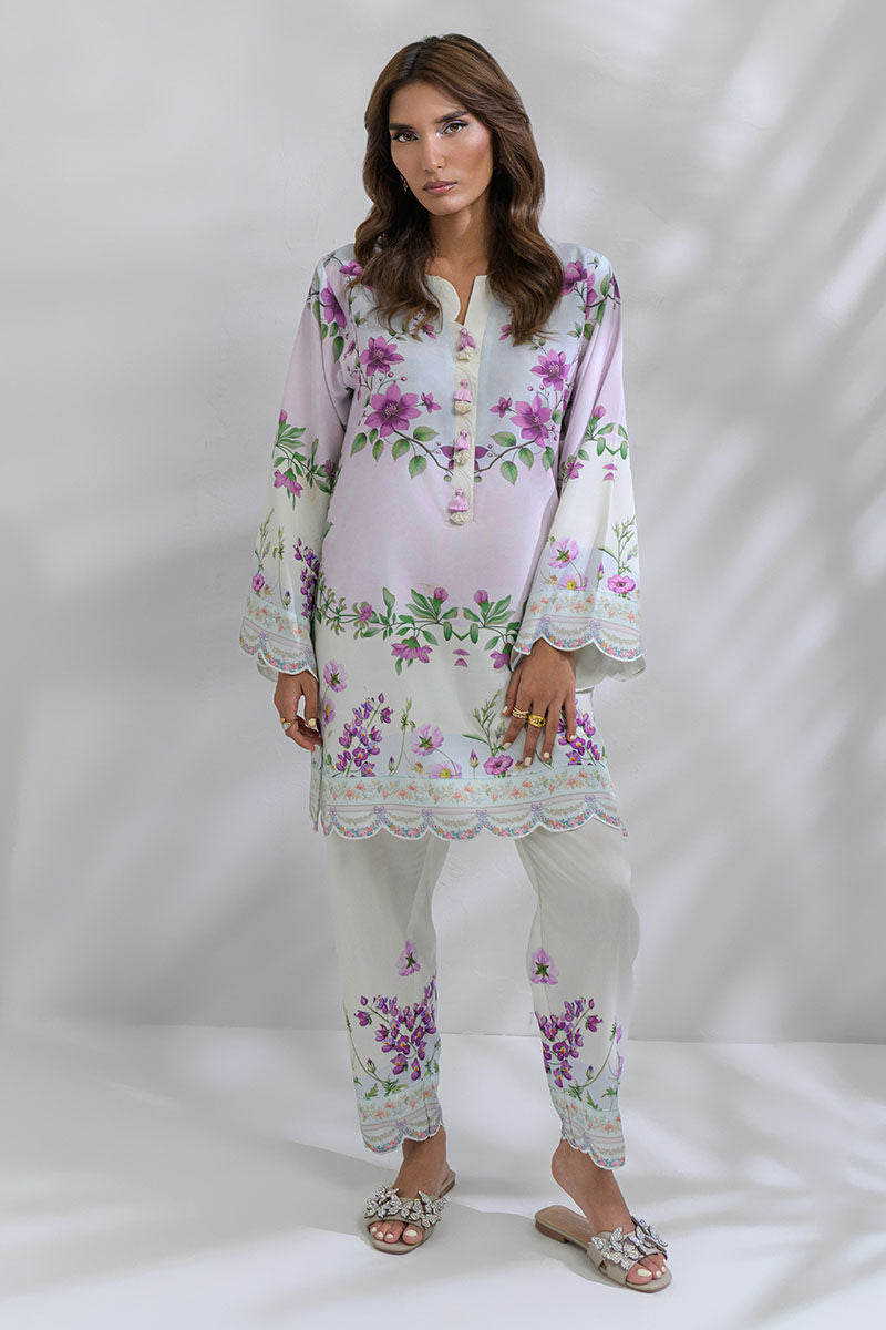 Fatima Khan | FK Prints | Printed Poise by Fatima Khan - Designer Dress  - Type : Ladies Clothes - Available at Libayah - 100% Original 