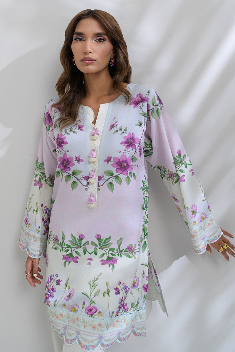 Fatima Khan | FK Prints | Printed Poise by Fatima Khan - Designer Dress  - Type : Ladies Clothes - Available at Libayah - 100% Original 