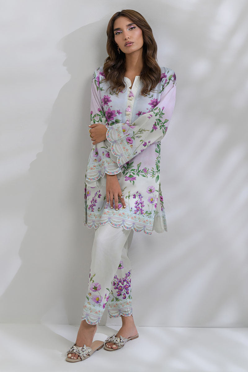 Fatima Khan | FK Prints | Printed Poise by Fatima Khan - Designer Dress  - Type : Ladies Clothes - Available at Libayah - 100% Original 