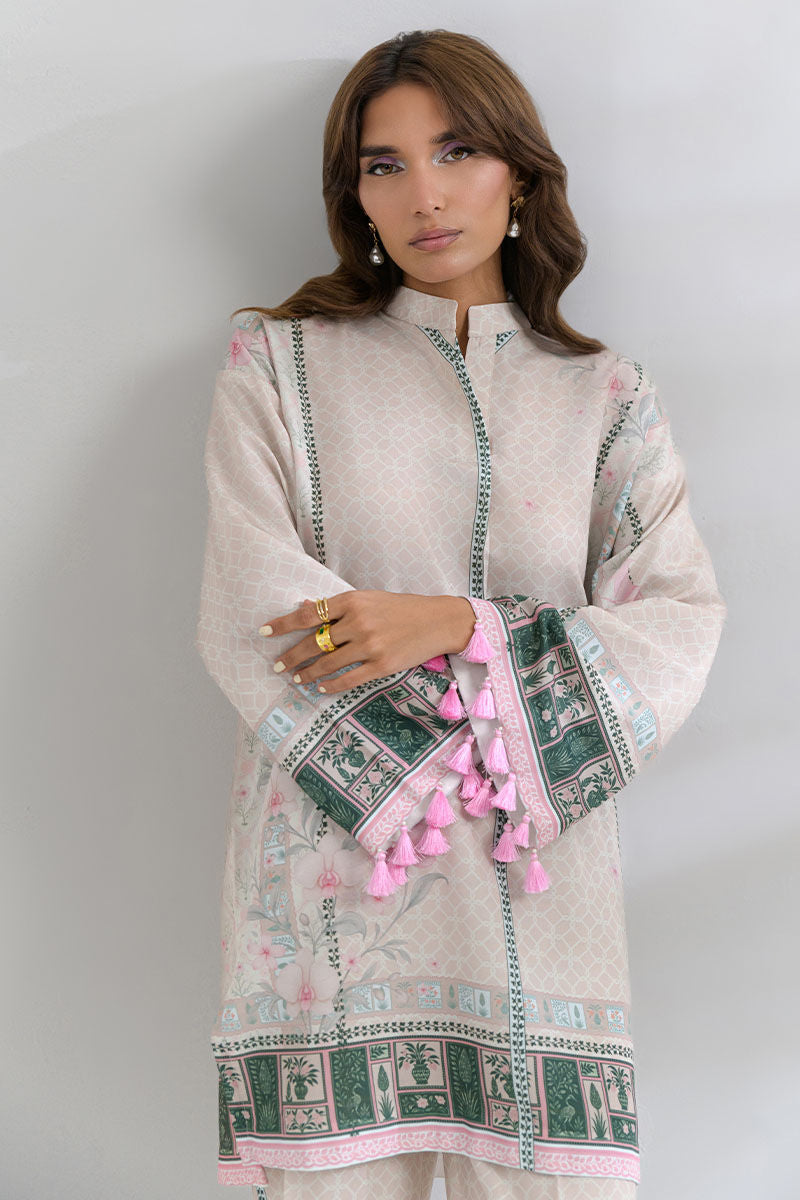 Fatima Khan | FK Prints | Sol Set by Fatima Khan - Designer Dress  - Type : Ladies Clothes - Available at Libayah - 100% Original 