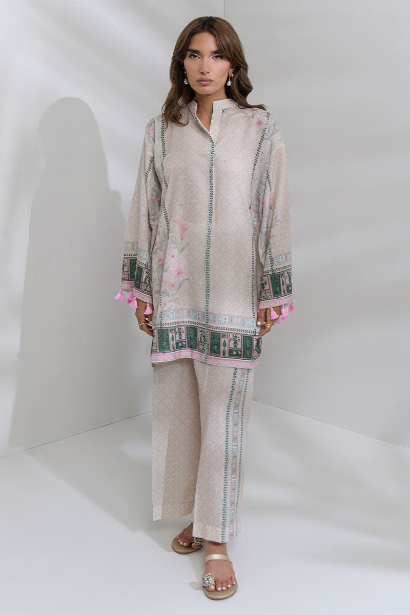 Fatima Khan | FK Prints | Sol Set by Fatima Khan - Designer Dress  - Type : Ladies Clothes - Available at Libayah - 100% Original 