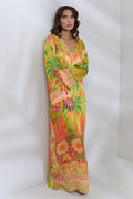 Fatima Khan | FK Prints | Tangled Tropic by Fatima Khan - Designer Dress  - Type : Ladies Clothes - Available at Libayah - 100% Original 