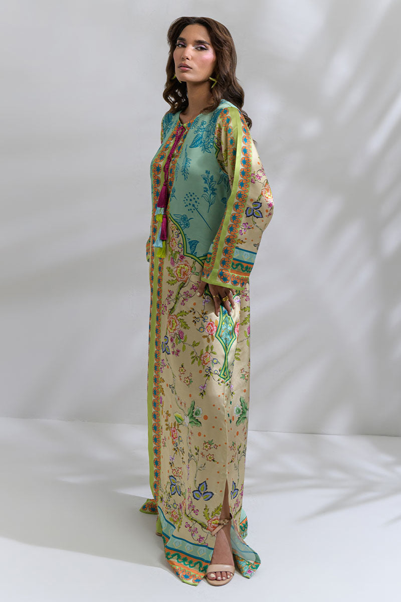 Fatima Khan | FK Prints | Meadow Muse by Fatima Khan - Designer Dress  - Type : Ladies Clothes - Available at Libayah - 100% Original 
