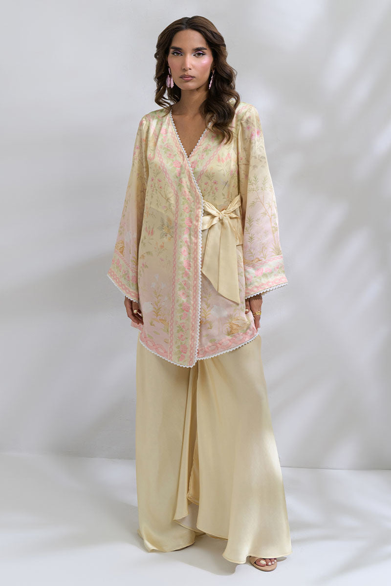 Fatima Khan | FK Prints | Berry Breeze by Fatima Khan - Designer Dress  - Type : Ladies Clothes - Available at Libayah - 100% Original 