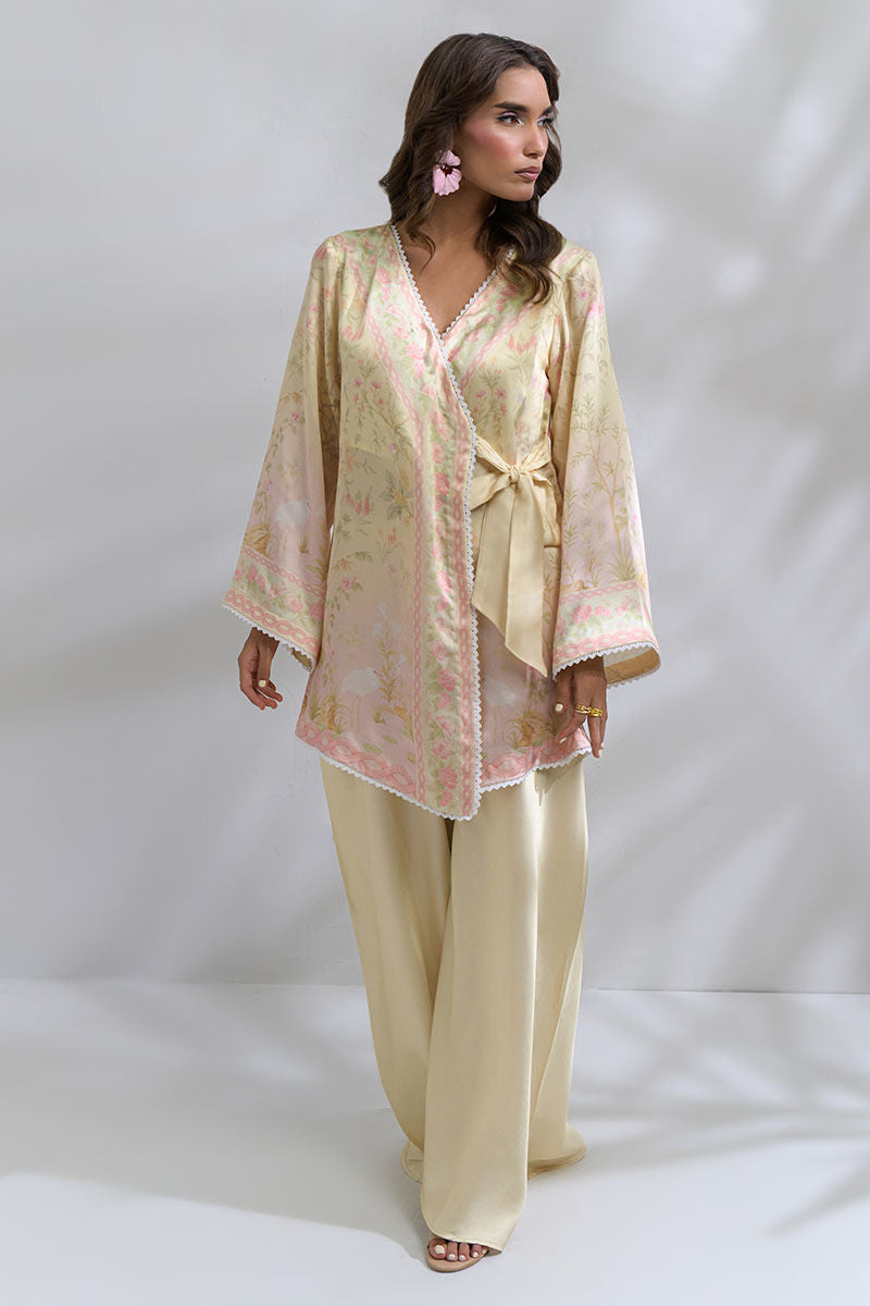 Fatima Khan | FK Prints | Berry Breeze by Fatima Khan - Designer Dress  - Type : Ladies Clothes - Available at Libayah - 100% Original 