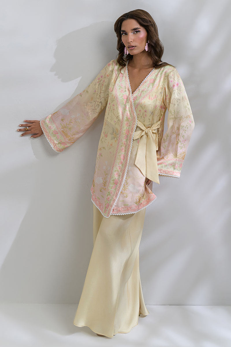 Fatima Khan | FK Prints | Berry Breeze by Fatima Khan - Designer Dress  - Type : Ladies Clothes - Available at Libayah - 100% Original 