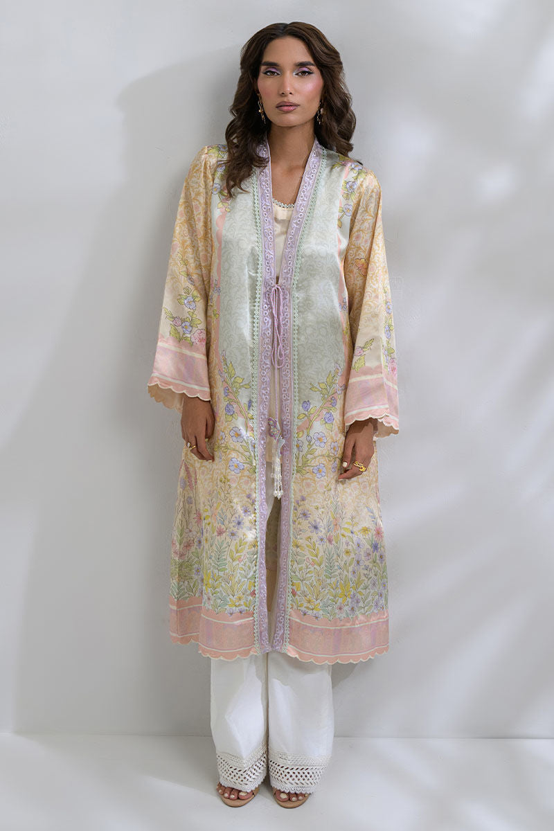 Fatima Khan | FK Prints | Pastel Whirl by Fatima Khan - Designer Dress  - Type : Ladies Clothes - Available at Libayah - 100% Original 