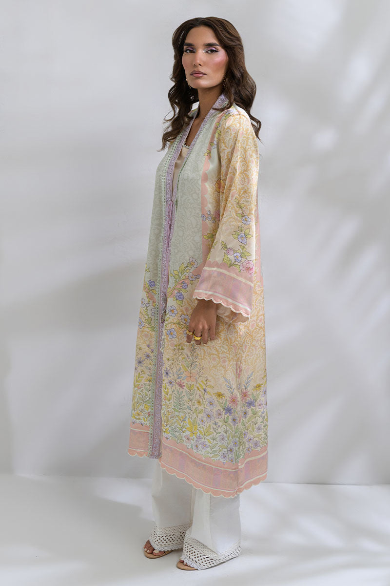 Fatima Khan | FK Prints | Pastel Whirl by Fatima Khan - Designer Dress  - Type : Ladies Clothes - Available at Libayah - 100% Original 
