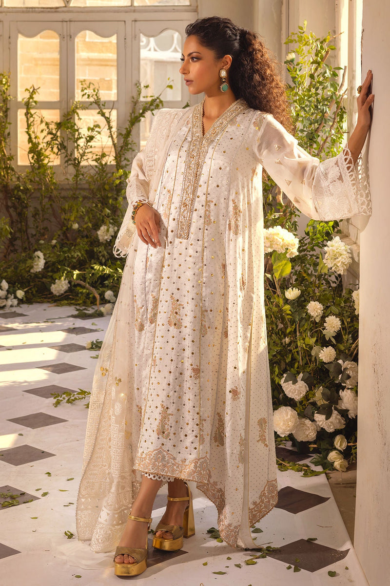Annus Abrar | Designer Picks 24 | RANO KAFTAN CUT SHIRT by Annus Abrar - Designer Dress - Type: Ladies Clothes - Available at Libayah - 100% Original