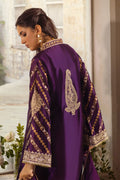 Annus Abrar | Designer Picks 24 | VISAAL AUBERGINE - SHIRT AND DUPATTA by Annus Abrar - Designer Dress - Type: Ladies Clothes - Available at Libayah - 100% Original