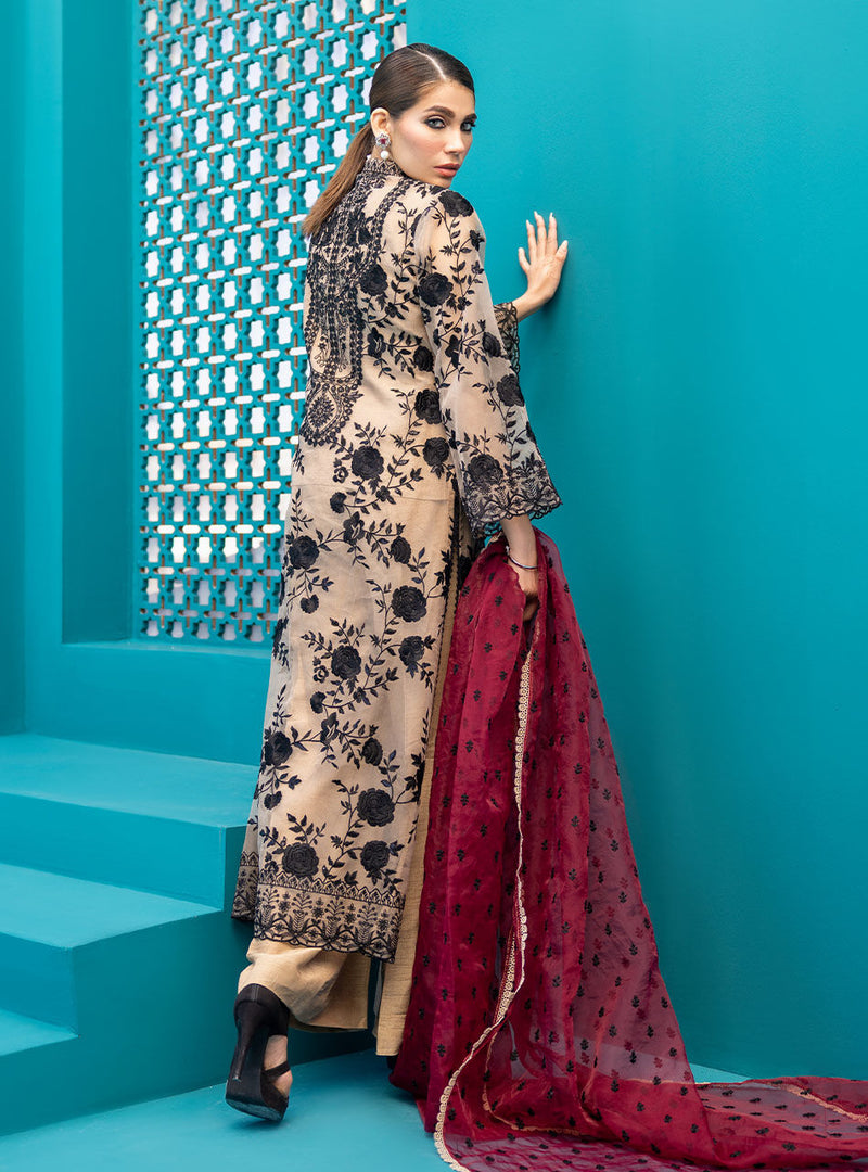 Zainab Chottani | Luxury Pret | COFFEE BLISS by Zainab Chottani - Designer Dress - Type: Ladies Clothes - Available at Libayah - 100% Original