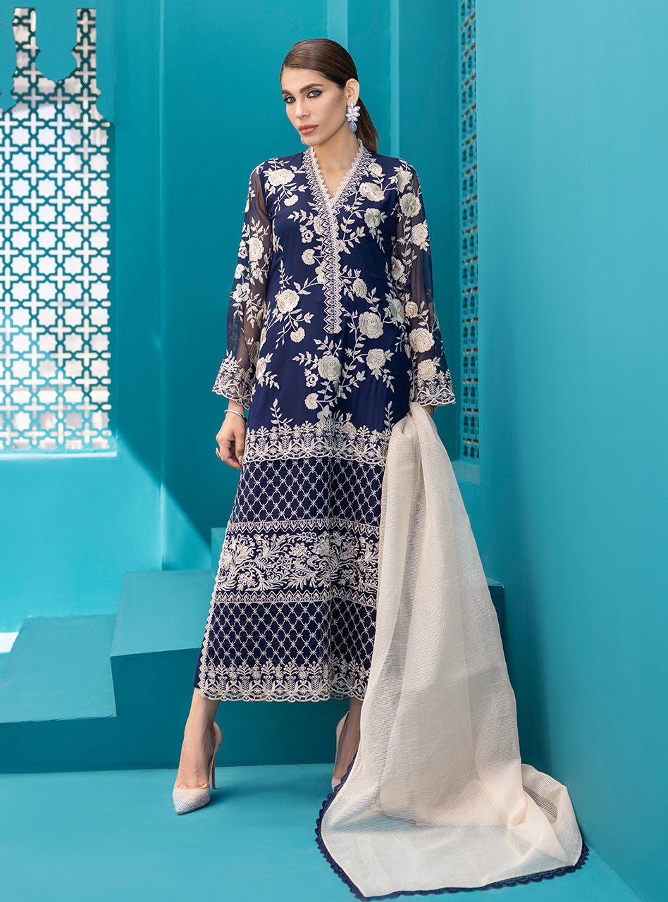 Zainab Chottani | Luxury Pret | DARK NOVA by Zainab Chottani - Designer Dress - Type: Ladies Clothes - Available at Libayah - 100% Original