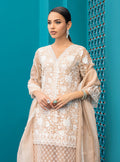 Zainab Chottani | Luxury Pret | BEIGE SHELL by Zainab Chottani - Designer Dress - Type: Ladies Clothes - Available at Libayah - 100% Original