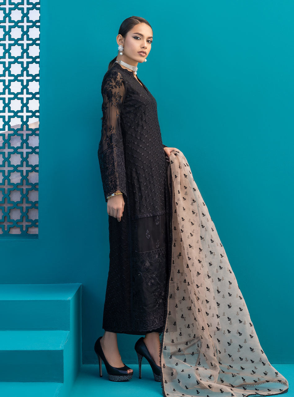 Zainab Chottani | Luxury Pret | EBONY GLAZE by Zainab Chottani - Designer Dress - Type: Ladies Clothes - Available at Libayah - 100% Original