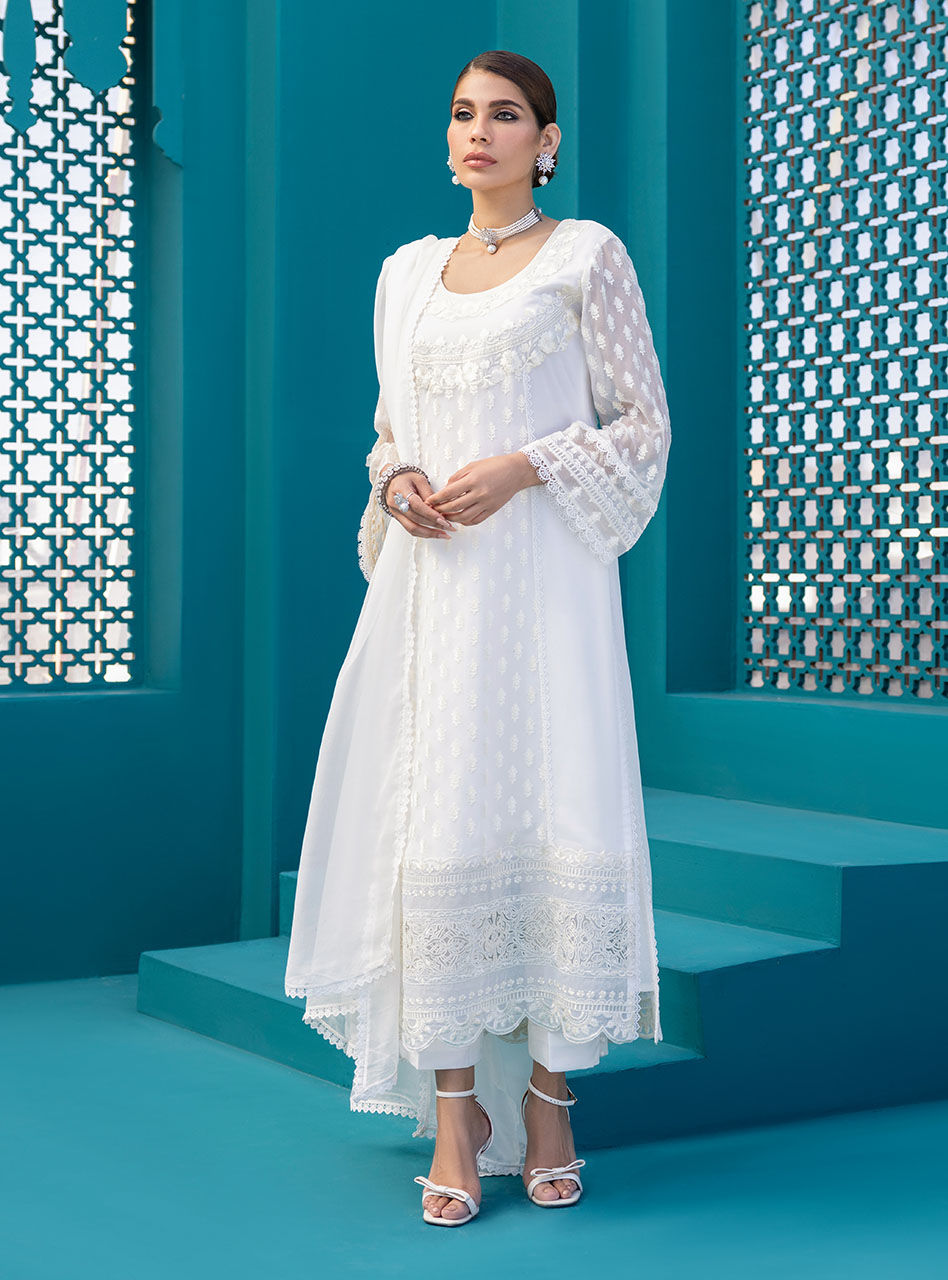 Zainab Chottani | Luxury Pret | PEARLESCENT QUARTZ by Zainab Chottani - Designer Dress - Type: Ladies Clothes - Available at Libayah - 100% Original