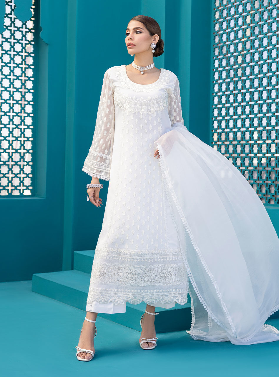 Zainab Chottani | Luxury Pret | PEARLESCENT QUARTZ by Zainab Chottani - Designer Dress - Type: Ladies Clothes - Available at Libayah - 100% Original