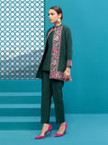 Zainab Chottani | Luxury Pret | CRIMSON GREEN by Zainab Chottani - Designer Dress - Type: Ladies Clothes - Available at Libayah - 100% Original